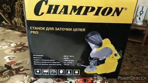 Обзор заточного станка для пил ных цепей чемпион с2001pro