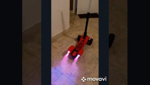 Обзор на реактивный турбо самокат Kreiss с музыкой и дымом