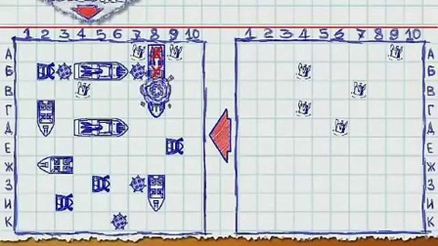 Обзор игры Морской Бой !! ( Покинуть корабль ) смотреть онлайн