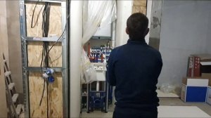 Перегородка из ГВЛ и ОСП плиты (продолжение) Видео 5. Ремонт в новостройке.