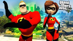 СУПЕРСЕМЕЙКА СПАСАЕТ ГОРОД ЛОС САНТОС В ГТА 5 МОДЫ! ОБЗОР МОДА В GTA 5! ИГРЫ ГТА ВИДЕО MODS