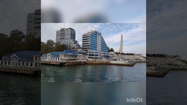 Артбухта Севастополь. вид с моря. Штык и Парус. достопримечательности Севастополя смотреть онлайн