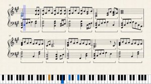 Partitura Lost on you - LP - Piano Version