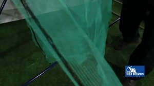 Фасадная строительная сетка на леса плотностью 60г