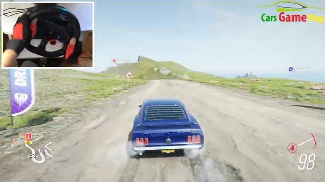 Forza Horizon 4 John Wick Ford Mustang 1969 BOSS | Logitech g29 (Steering Wheel) Gameplay смотреть онлайн