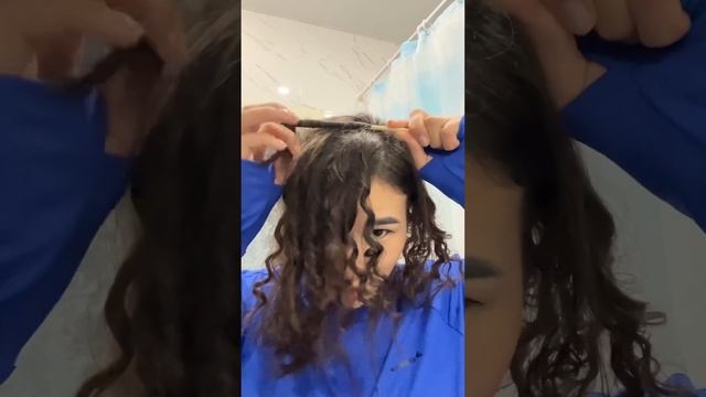 Афро кудри үй жағдайында #лайфхаки #афрокудри #эксперимент смотреть онлайн