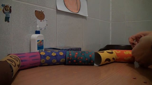 Ника Клубника и поделка - змейка. Nika Strawberry and handmade snake. смотреть онлайн