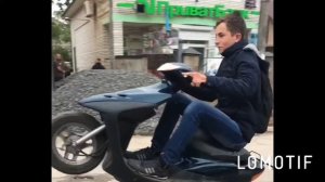 Стант на пит-байках, скутерах. FZM Pit-bike