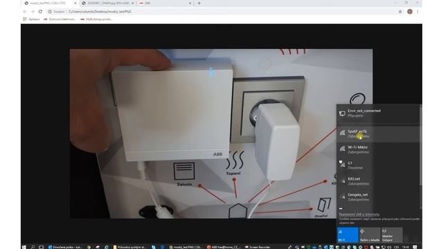 Jak postupovat při prvním spuštění ABB-freehome