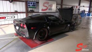 Dyno Tune Corvette C6 Z06 with Fast LSXR Intake Manifold, Kooks Headers, High Flow Cats