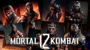 Mortal Kombat 12 Character Art 2023