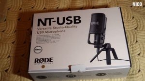 Микрофон Rode NT USB. Причины выбора и распаковка.