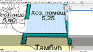Как рассчитать площадь и объём стен дома в SketchUp
