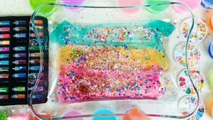Огромный набор для создания слаймов — 108 предметов! Распаковка KiddosLand Crystal Slime Kit