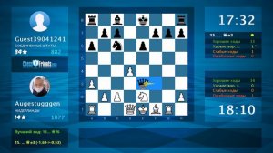 Chess Game Analysis: Augestugggen - Guest39041241 : 1-0 (By ChessFriends.com)