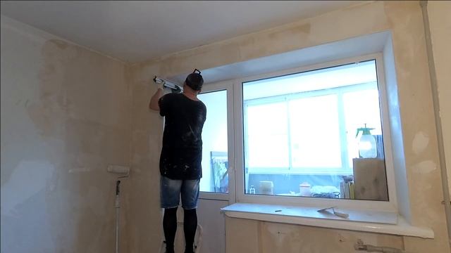 БЫСТРАЯ И ОЧЕНЬ ЭФФЕКТИВНАЯ ШПАКЛЁВКА ОТКОСА