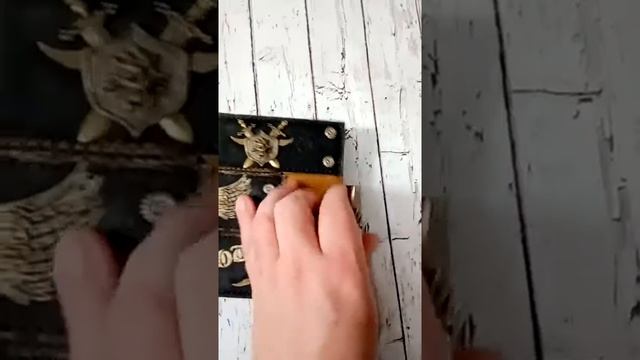 блокнот - органайзер ручной работы _SteamPunk_.mp4