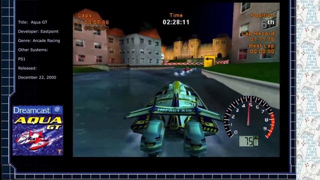 Aqua GT Review | Sega Dreamcast A-Z Review Series #7 | смотреть онлайн