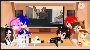 Реакция Соника и его друзей на Metal family (5-6 серии)