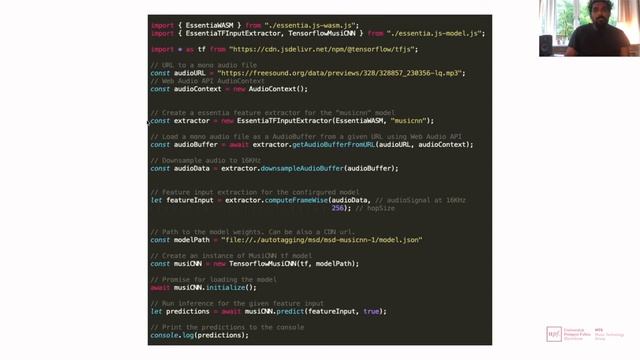 Essentia TensorFlow Models For Audio And Music Processing On The Web