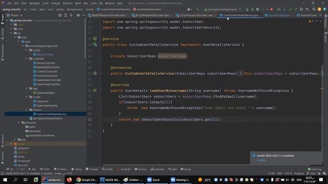 Start AuthenticationManager - AuthenticationProvider смотреть онлайн