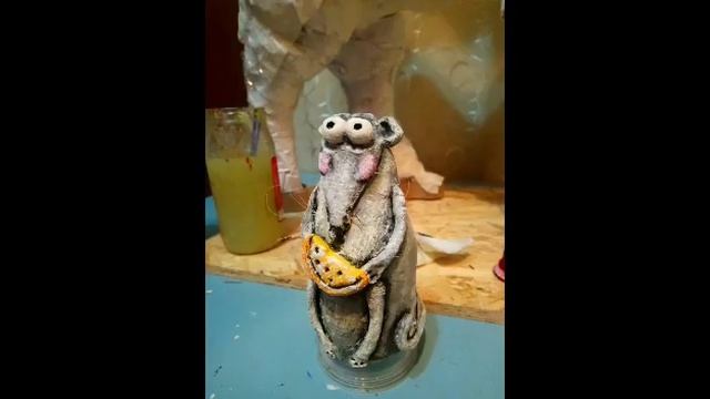 Крыска из полимерной глины! (символ 2020г.) смотреть онлайн