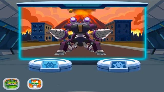 Трансформеры Наперегонки с бедой Transformers Rescue Bots Захватывающие Приключения  Игровой мульт