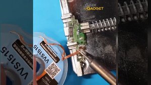Как перепаять разьем micro-usb