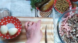 МУЖСКОЙ КАПРИЗ салати. Очень вкусный мужской салат.