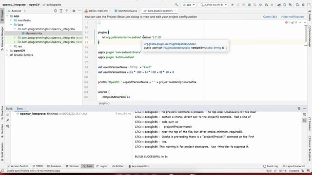 #1 | How to integrate openCV with android | java | openCV 4.6.0