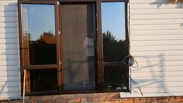 Универсальная дверная москитная сетка Плиссе для любых типов входных дверей