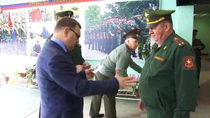 Из архива Награждение офицеров военной кафедры АлтГТУ