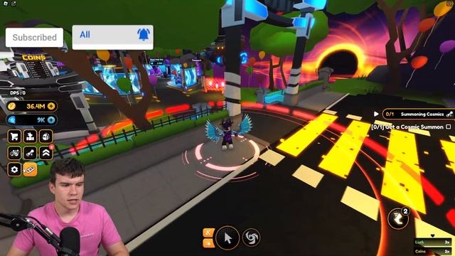 How To GET COSMIC SUMMONS FAST In Roblox Anime Champions Simulator! смотреть онлайн