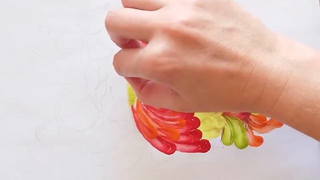 Рисуем пальчиком птицу. Хотите увидеть мастер-класс полностью? Читайте условия в описании к видео. смотреть онлайн