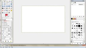 How to Draw a Circle in Gimp 2.8