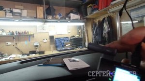 Установка Видеорегистратора MINI 0906 с Камерой Заднего Вида