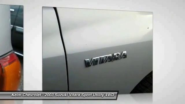 2003 Suzuki Vitara Paradise PA 15286C смотреть онлайн