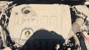 Toyota Corolla при запуске на холодный двигатель хруст