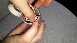 НОВОГОДНЯЯ поделка из ВТУЛОК.  Зимняя поделка. СВОИМИ руками.