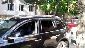 Туарег закрытие стекол с брелка