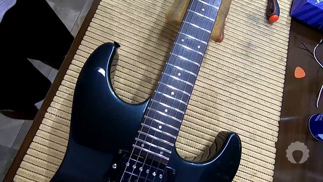 Guitarra Squier Showmaster Instalei captadores Malagoli HH777 e fiz uma regulagem completa #upgrade смотреть онлайн