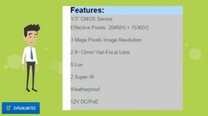 1/3&quot; CMOS Sensor Mega Pixels CameraHD IP Camera  E