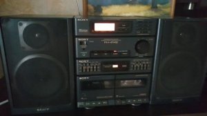 Работа радио восттановоеного мной Sony FH-414