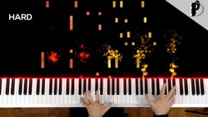 Coffin Dance Piano Tutorial | EASY to VERY HARD