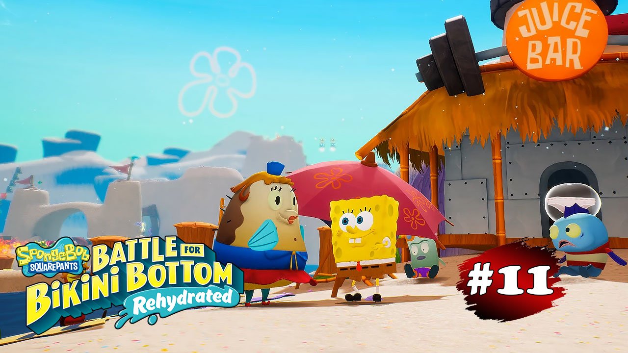 ГУБКА БОБ ИГРА #11 ? SpongeBob SquarePants BFBBR - Причал Лагуны Гу