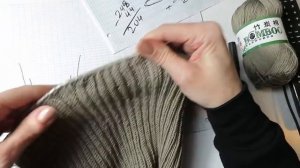 МАЙКА -ТОП ИЗ БАМБУКОВОЙ ПРЯЖИ СПИЦАМИ .ЧАСТЬ 1. женская одежда. вязаная мода. новая пряжа.