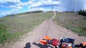 Руль PROTAPER на kayo t2 250 enduro