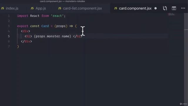 Card Component | Complete React Developer in 2020 (w/ Redux, Hooks, GraphQL)