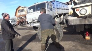 Ремонт колес и тормозов на УРАЛЕ