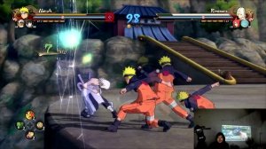 Naruto battle Kimimaro intense super hard mode ninja hero fox man part four